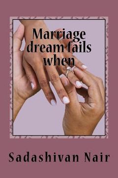 portada Marriage dreams fail when (en Inglés)
