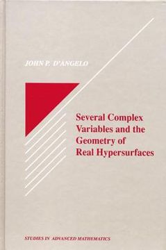 portada several complex variables and the geometry of real hypersurfaces (en Inglés)