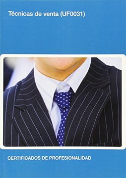 portada Técnicas de venta - UF0031 (Edición 2013) (Comercio)