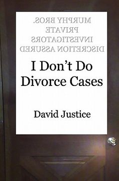 portada i don't do divorce cases (in English)