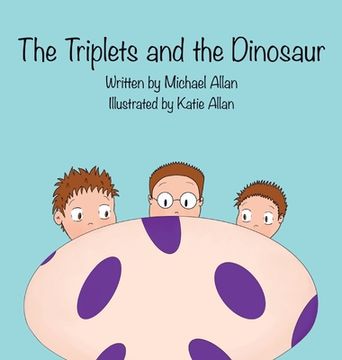 portada The Triplets and the Dinosaur (in English)