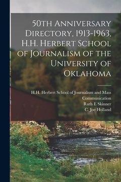 portada 50th Anniversary Directory, 1913-1963, H.H. Herbert School of Journalism of the University of Oklahoma (in English)