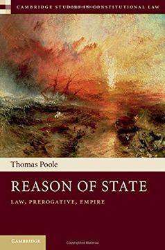 portada Reason of State (Cambridge Studies in Constitutional Law) (in English)