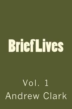 portada Brief Lives: Vol. 1