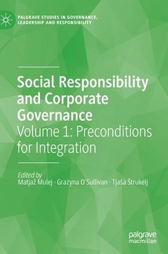portada Social Responsibility and Corporate Governance: Volume 1: Preconditions for Integration (in English)