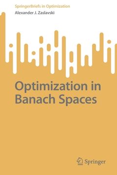 portada Optimization in Banach Spaces (en Inglés)