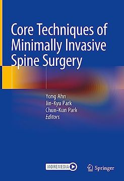 portada Core Techniques of Minimally Invasive Spine Surgery (en Inglés)