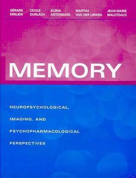 portada Memory: Neuropsychological, Imaging and Psychopharmacological Perspectives (in English)
