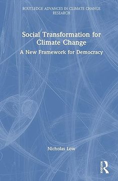 portada Social Transformation for Climate Change (Routledge Advances in Climate Change Research) (en Inglés)