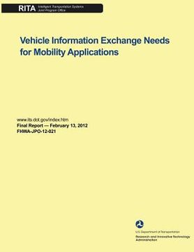 portada Vehicle Information Exchange Needs for Mobility Applications (en Inglés)