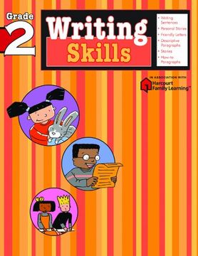 portada writing skills: grade 2 (flash kids harcourt family learning) (en Inglés)