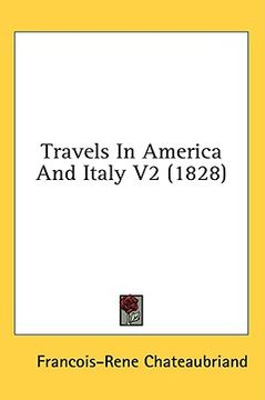 portada travels in america and italy v2 (1828) (en Inglés)