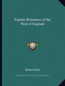 portada popular romances of the west of england