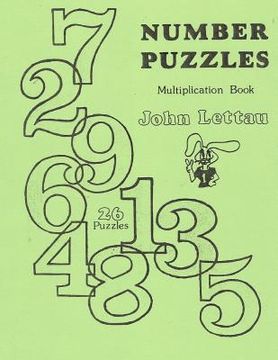 portada Number Puzzles-Multiplication Book (en Inglés)