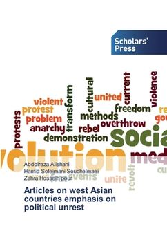 portada Articles on west Asian countries emphasis on political unrest (en Inglés)