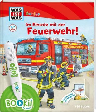 portada Bookii® was ist was Junior im Einsatz mit der Feuerwehr! (en Alemán)