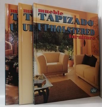 portada Mueble tapizado Upholstered Forniture 3 tomos (en Bilingüe)