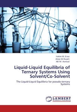 portada liquid-liquid equilibria of ternary systems using solvent/co-solvent (en Inglés)