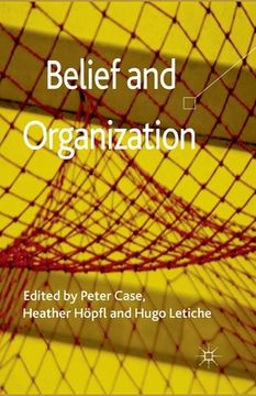 portada Belief and Organization (en Inglés)