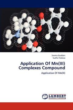portada application of mn(iii) complexes compound (en Inglés)