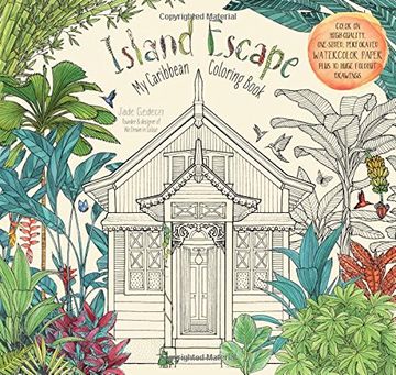 portada Island Escape: My Caribbean Coloring Book