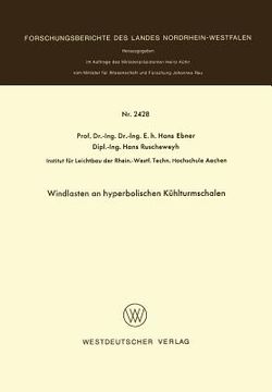 portada Windlasten an hyperbolischen KÃ¼hlturmschalen (en Alemán)
