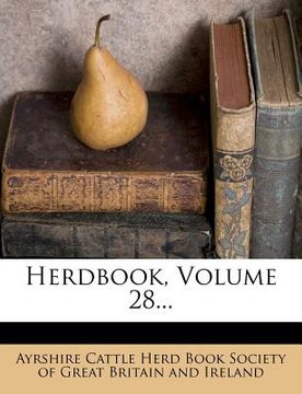 portada herdbook, volume 28... (en Inglés)