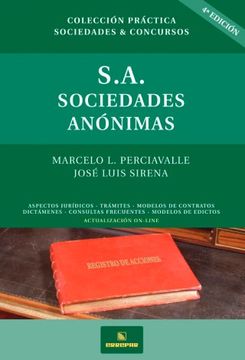 portada S. A. - Sociedades Anonimas (in Spanish)