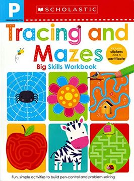 portada Pre-K big Skills Workbook: Tracing and Mazes (Scholastic Early Learners) 