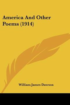 portada america and other poems (1914) (en Inglés)