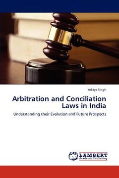 portada arbitration and conciliation laws in india (en Inglés)