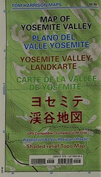 portada Map of Yosemite Valley: Plano del Valle Yosemite = Yosemite Valley-Landkarte = Carte de la Vallée de Yosemite (en Inglés)