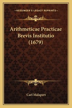 portada Arithmeticae Practicae Brevis Institutio (1679) (in Latin)