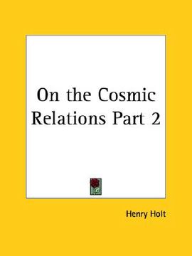 portada on the cosmic relations part 2 (in English)