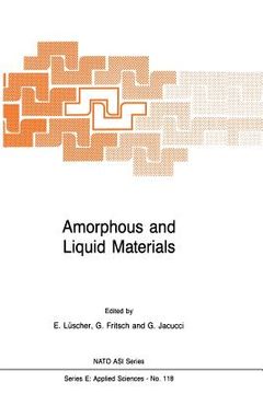 portada Amorphous and Liquid Materials