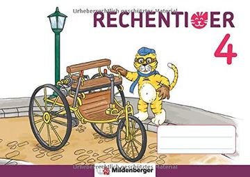 portada Rechentiger 4 (Mathetiger - Neubearbeitung) (en Alemán)