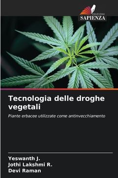 portada Tecnologia delle droghe vegetali (in Italian)