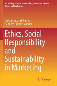 portada Ethics, Social Responsibility and Sustainability in Marketing (en Inglés)