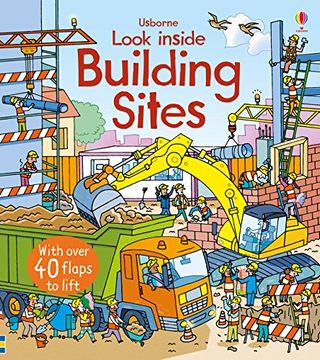 portada Look Inside a Building Site (Look Inside Board Books) (en Inglés)