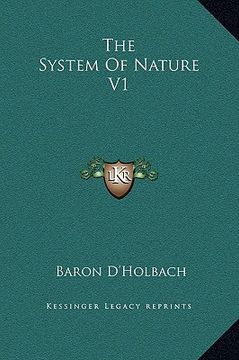 portada the system of nature v1 (in English)