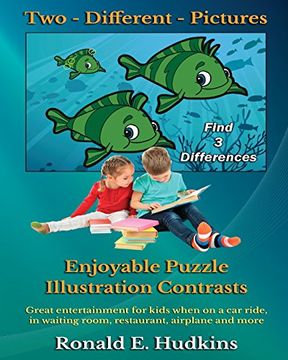 portada Two Different Pictures: Enjoyable Puzzle  Illustrations