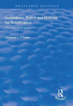 portada Institutions, Policy and Outputs for Acidification: The Case of Hungary (en Inglés)