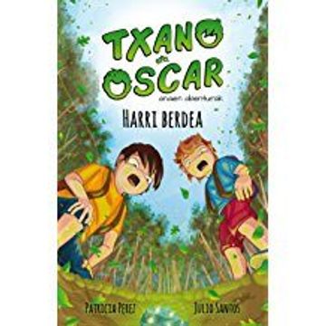 portada Harri Berdea: Txano eta Oscar Anaien Abenturak (in Basque)