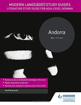 portada Modern Languages Study Guides: Andorra: Literature Study Guide for as (en Inglés)