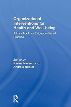 portada Organizational Interventions For Health And Well-Being (en Inglés)