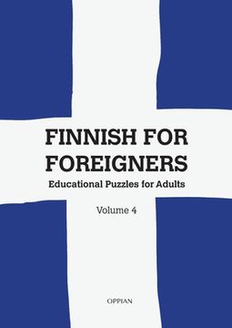 portada Finnish For Foreigners: Educational Puzzles for Adults Volume 4