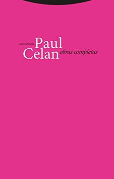 portada Obras Completas de Paul Celan (in Spanish)