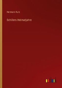 portada Schillers Heimatjahre (in German)