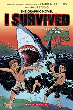 portada I Survived 02 Shark Attacks of 1916 (i Survived Graphic Novels) (en Inglés)