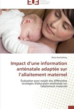 portada Impact D'Une Information Antenatale Adaptee Sur L'Allaitement Maternel